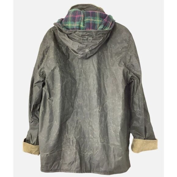 VTG FAR AND AWAY Cast Crew Gift Irish Waxed Utility Jacket GLANDORE Tom Cruise M - Picture 4 of 11